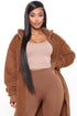 Cabin Stay Sherpa Jacket - Camel