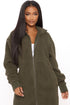 Cabin Stay Sherpa Jacket - Olive
