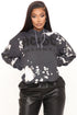 Back In Black ACDC Hoodie - Black/white