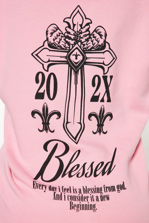 Best Behavior Hoodie - Pink