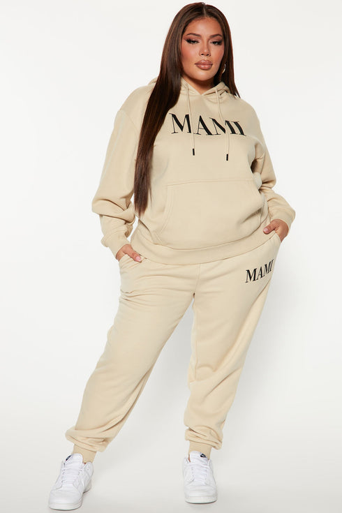 Family Goals Women's Mami Hoodie - Tan