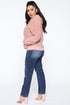 Oh So Cozy Sherpa Pullover - Mauve