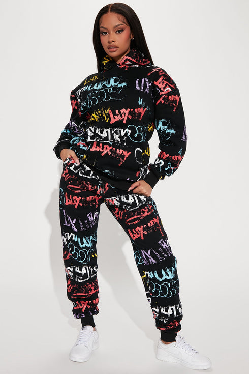 Tough Act To Follow Hoodie - Black