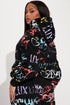 Tough Act To Follow Hoodie - Black