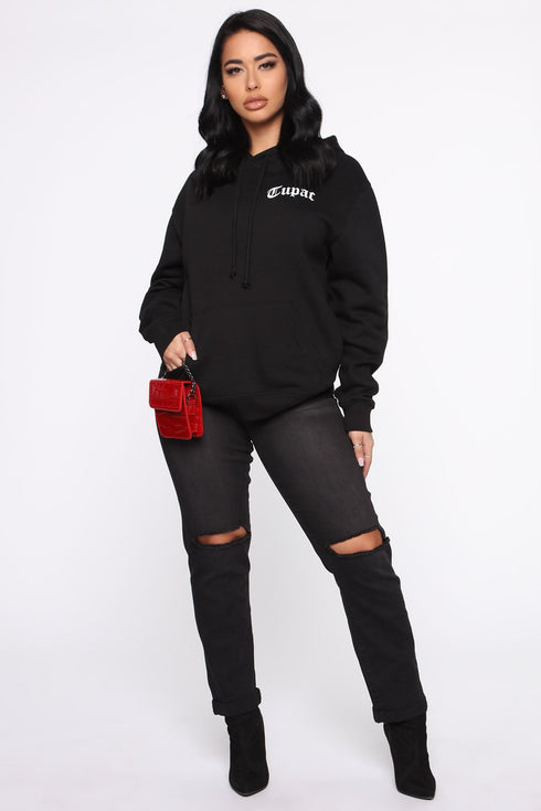 All Eyes On Me Hoodie - Black