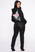 All Eyes On Me Hoodie - Black