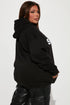 I'm Not Social Oversized Hoodie - Black
