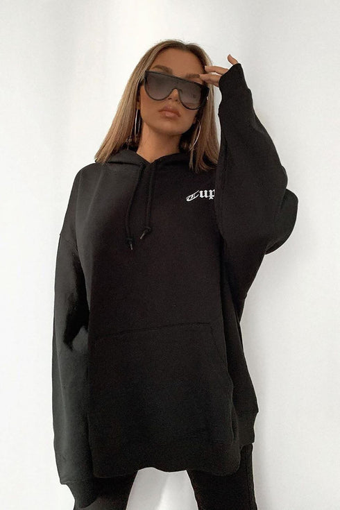 All Eyes On Me Hoodie - Black