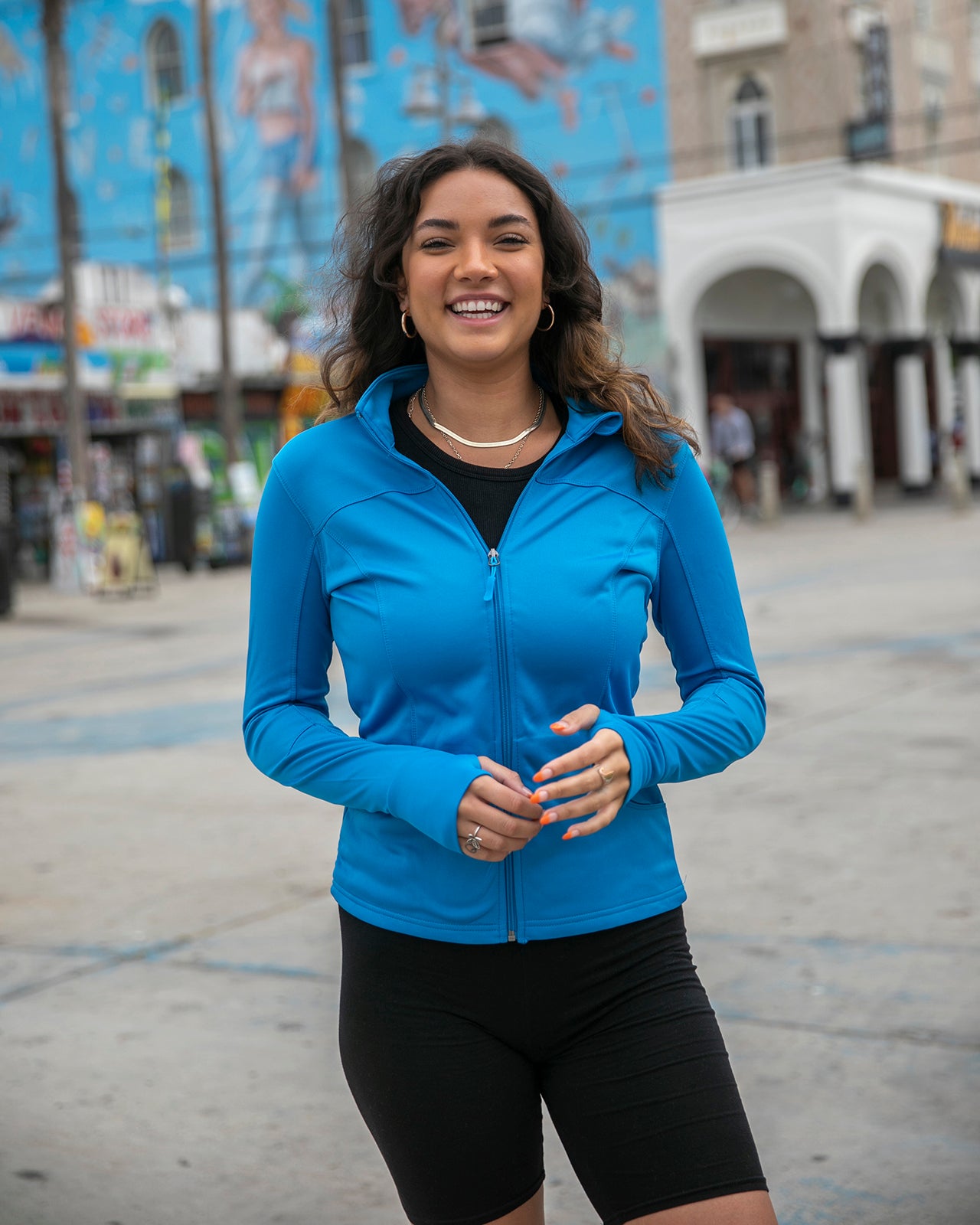 Women's Lightweight Poly-Tech Zip – HooDies® Urban Skate Apparel +